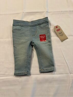 Levi's Light Blue Baby Stretch Denim Leggings